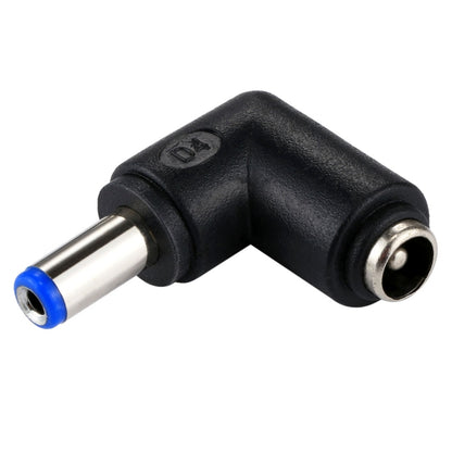 DC 4506 ชายไป DC 7406 หญิงอะแดปเตอร์สำหรับแล็ปท็อป HP โน้ตบุ๊ค, ข้อศอกมุมขวา 90 องศา, DC 5521 Male to Female