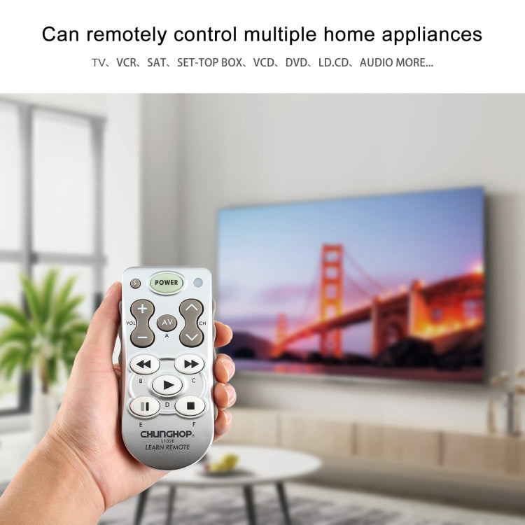 CHUNGHOP L102 DC 3V รีโมทคอนโทรลการเรียนรู้อเนกประสงค์, L102 DC 3V