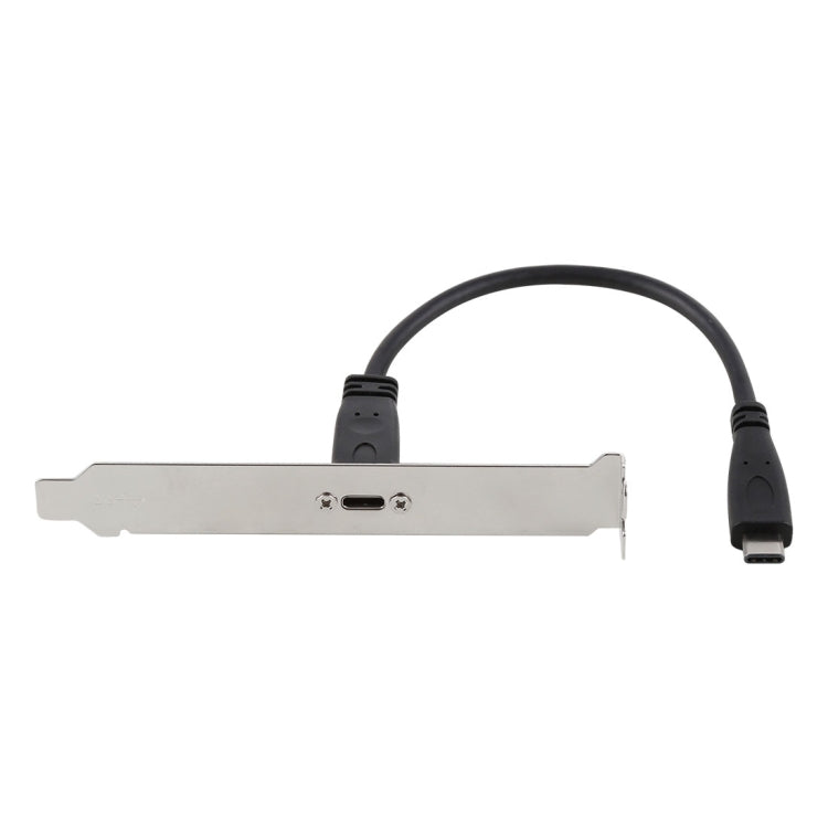 หัวต่อแผงขนาด 20 ซม. USB-C / Type-C หญิงถึงชายส่วนขยายสายไฟเชื่อมต่อสายเคเบิล, 20cm Type-C