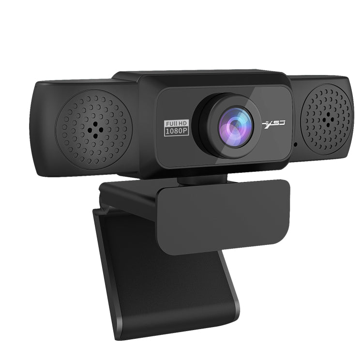 HXSJ S5 1080P กล้องเว็บแคมวิดีโอ HD แบบปรับได้พร้อมไมโครโฟน