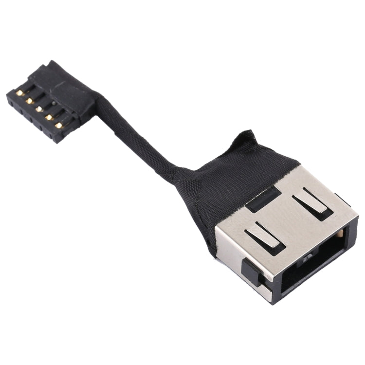 DC Power Jack Connector พร้อมสายเคเบิล Flex สำหรับ Lenovo V130-15 V330-15 450.0DB01.0001, For Lenovo V130-15
