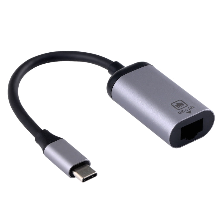 Type-C / USB-C ชายเป็นตัวแปลงอะแดปเตอร์ Gigabit RJ45 หญิง, Gigabit RJ45 Female