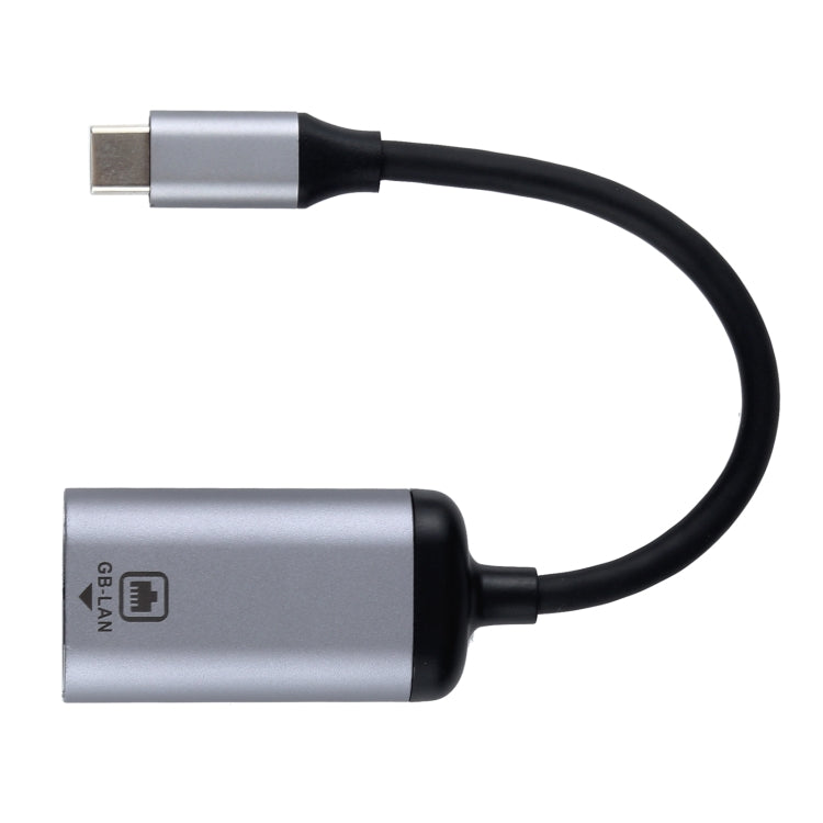 Type-C / USB-C ชายเป็นตัวแปลงอะแดปเตอร์ Gigabit RJ45 หญิง, Gigabit RJ45 Female