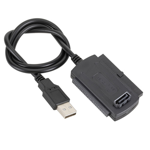 สายแปลงฮาร์ดดิสก์ USB 2.0 เป็น IDE / SATA ความยาวสายเคเบิล: 50 ซม