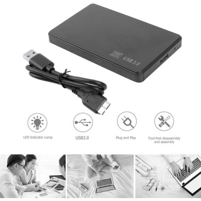กล่องใส่ฮาร์ดไดรฟ์ภายนอก USB 3.0 ขนาด 2.5 นิ้ว, YPH003