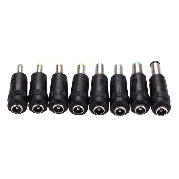 5.5x2.1 มม. หญิงถึงชายหลายอินเทอร์เฟซ 8 in 1 Power Adapters ชุดสำหรับ HP / Sony / Acer / ASUS / DELL แล็ปท็อปโน้ตบุ๊ค, 8 in 1 Power Adapters