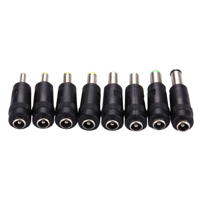 5.5x2.1 มม. หญิงถึงชายหลายอินเทอร์เฟซ 8 in 1 Power Adapters ชุดสำหรับ HP / Sony / Acer / ASUS / DELL แล็ปท็อปโน้ตบุ๊ค, 8 in 1 Power Adapters