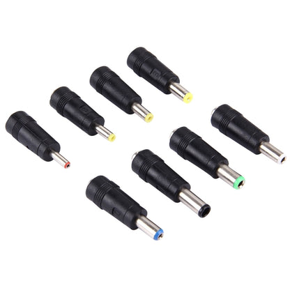 5.5x2.1 มม. หญิงถึงชายหลายอินเทอร์เฟซ 8 in 1 Power Adapters ชุดสำหรับ HP / Sony / Acer / ASUS / DELL แล็ปท็อปโน้ตบุ๊ค, 8 in 1 Power Adapters