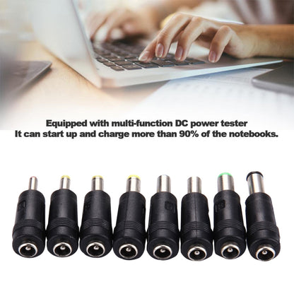 5.5x2.1 มม. หญิงถึงชายหลายอินเทอร์เฟซ 8 in 1 Power Adapters ชุดสำหรับ HP / Sony / Acer / ASUS / DELL แล็ปท็อปโน้ตบุ๊ค, 8 in 1 Power Adapters