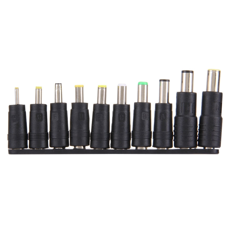 5.5x2.1 มม. หญิงถึงชายหลายอินเทอร์เฟซ 10 in 1 Power Adapters ชุดสำหรับ IBM / HP / Sony / Toshiba / Lenovo / ASUS / Samsung / DELL แล็ปท็อปโน้ตบุ๊ค, 10 in 1