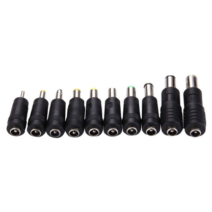 5.5x2.1 มม. หญิงถึงชายหลายอินเทอร์เฟซ 10 in 1 Power Adapters ชุดสำหรับ IBM / HP / Sony / Toshiba / Lenovo / ASUS / Samsung / DELL แล็ปท็อปโน้ตบุ๊ค, 10 in 1