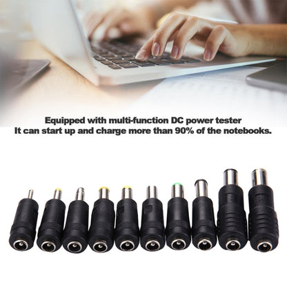 5.5x2.1 มม. หญิงถึงชายหลายอินเทอร์เฟซ 10 in 1 Power Adapters ชุดสำหรับ IBM / HP / Sony / Toshiba / Lenovo / ASUS / Samsung / DELL แล็ปท็อปโน้ตบุ๊ค, 10 in 1