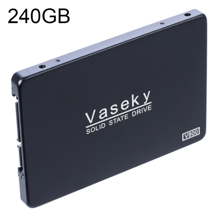 Vaseky V800 240GB 2.5 นิ้ว SATA3 6GB/s Ultra-Slim 7 มม.Solid State Drive SSD ฮาร์ดดิสก์ไดรฟ์สำหรับเดสก์ท็อป,โน้ตบุ๊ค, 240GB
