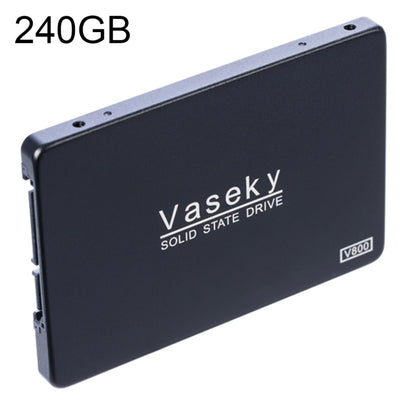 Vaseky V800 240GB 2.5 นิ้ว SATA3 6GB/s Ultra-Slim 7 มม.Solid State Drive SSD ฮาร์ดดิสก์ไดรฟ์สำหรับเดสก์ท็อป,โน้ตบุ๊ค, 240GB