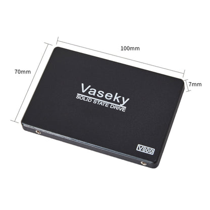 Vaseky V800 240GB 2.5 นิ้ว SATA3 6GB/s Ultra-Slim 7 มม.Solid State Drive SSD ฮาร์ดดิสก์ไดรฟ์สำหรับเดสก์ท็อป,โน้ตบุ๊ค, 240GB