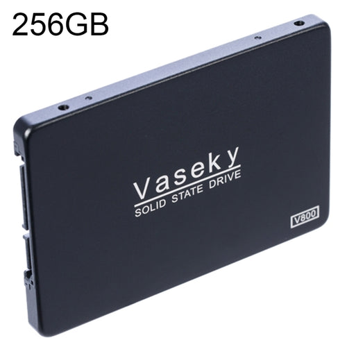 Vaseky V800 256GB 2.5 นิ้ว SATA3 6GB/s Ultra-Slim 7 มม.Solid State Drive SSD ฮาร์ดดิสก์ไดรฟ์สำหรับเดสก์ท็อป,โน้ตบุ๊ค, 256GB