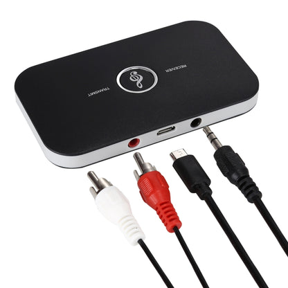 2 in1 B6 HIFI Bluetooth Audio Transmitter Receiver อะแดปเตอร์เครื่องเล่นเสียงแบบพกพา, B6