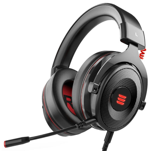 EKSA E900 Pro 7.1 ชุดหูฟังสำหรับเล่นเกมส่องสว่าง USB แบบมีสายสำหรับเล่นเกมพร้อมไมโครโฟน, E900 Pro