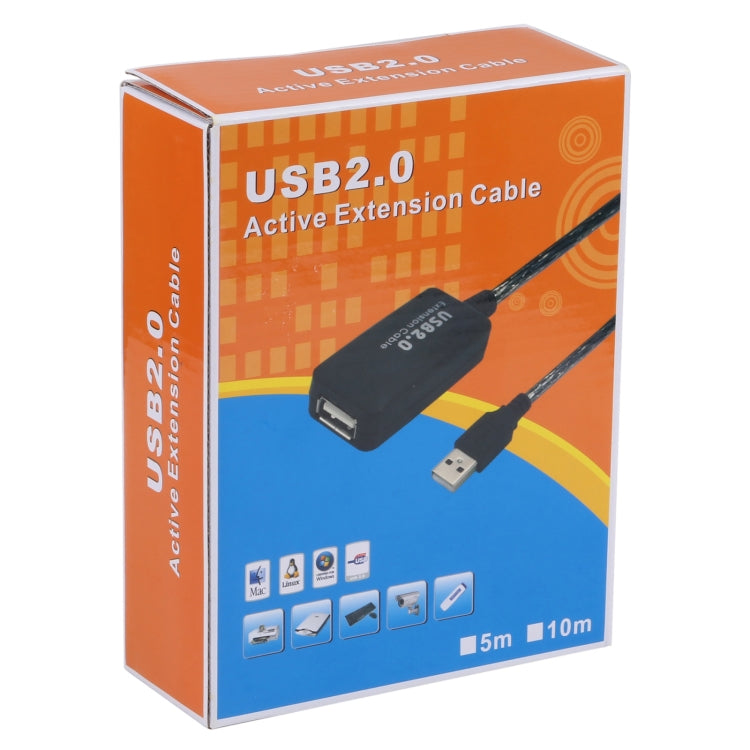 สายต่อ USB 2.0 Active ความยาว: 15 ม, Extension Cable, Length: 15m