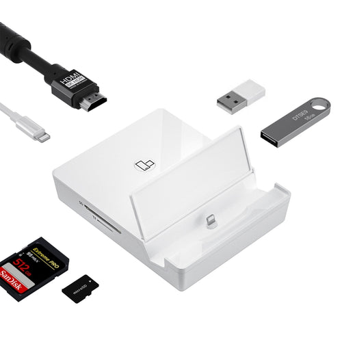 THT-020-1 ตัวแปลงหน้าจอแสดงผล HD อเนกประสงค์พร้อมฐานชาร์จ, THT-020-1 Charging Base