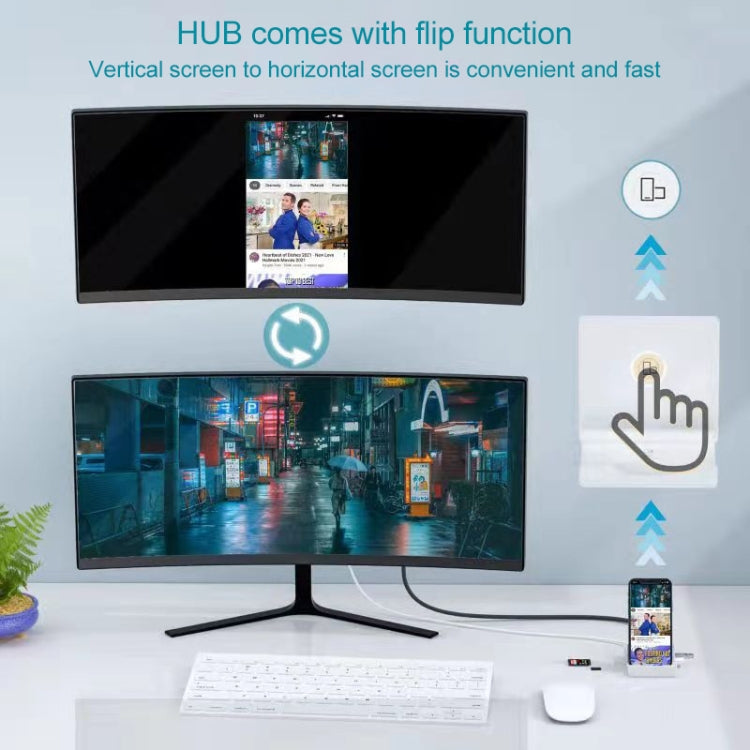 THT-020-1 ตัวแปลงหน้าจอแสดงผล HD อเนกประสงค์พร้อมฐานชาร์จ, THT-020-1 Charging Base
