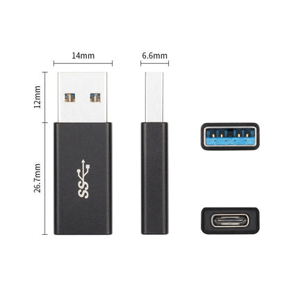 อะแดปเตอร์ Type-C / USB-C เป็น USB 3.0 AM, Type-C AM Adapter(Black), Type-C AM Adapter(White)