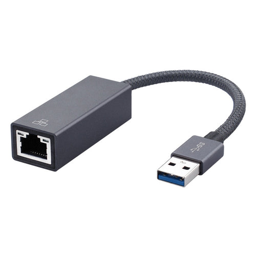 สายอะแดปเตอร์ USB 3.0 AM เป็น RJ45 Gigabit ความยาว: 20 ซม