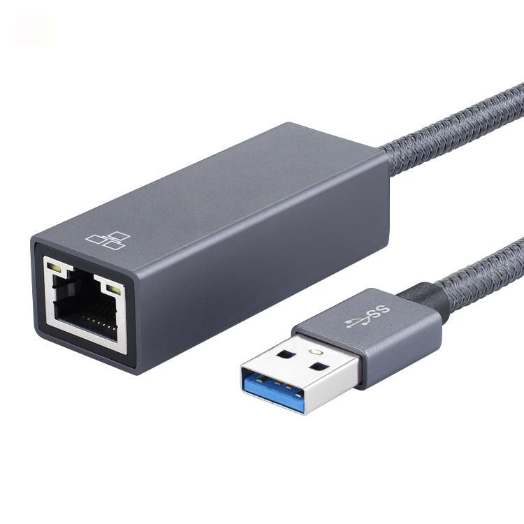 สายอะแดปเตอร์ USB 3.0 AM เป็น RJ45 Gigabit ความยาว: 20 ซม