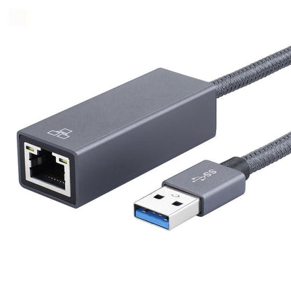 สายอะแดปเตอร์ USB 3.0 AM เป็น RJ45 Gigabit ความยาว: 20 ซม