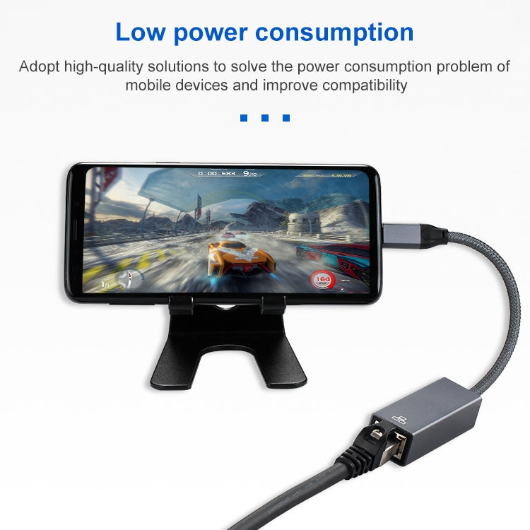 สายอะแดปเตอร์ USB 3.0 AM เป็น RJ45 Gigabit ความยาว: 20 ซม