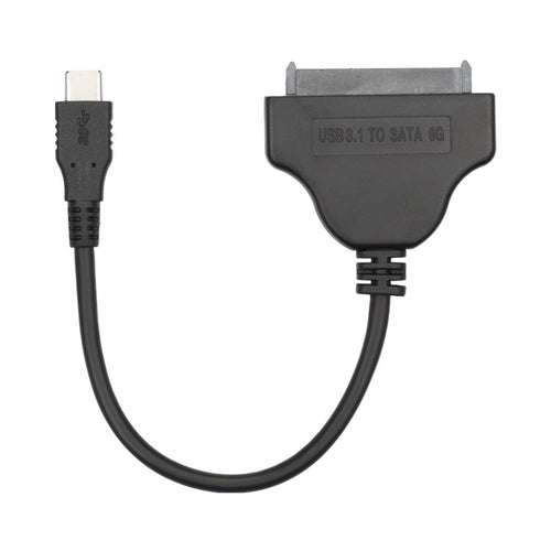 USB Type-C / USB-C เป็น SATA 2 7+15 สายเคเบิล Easy Drive ความยาว: 20 ซม