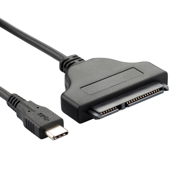 USB Type-C / USB-C เป็น SATA 2 7+15 สายเคเบิล Easy Drive ความยาว: 20 ซม