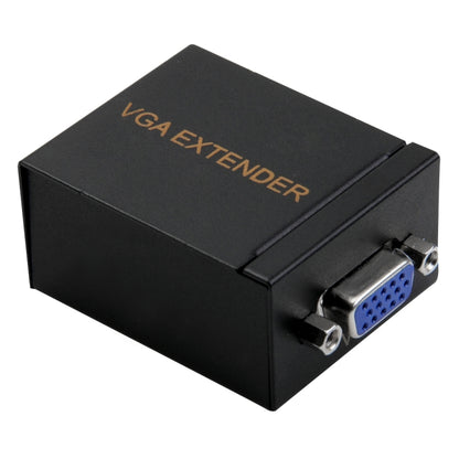สัญญาณ VGA ไปยัง RJ45 Signal Extender เครื่องส่ง + ตัวแปลงตัวรับสัญญาณ สายอีเธอร์เน็ต ระยะการส่งข้อมูล: 60 ม, Transmission Distance: 60m