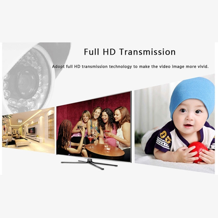 สัญญาณ VGA ไปยัง RJ45 Signal Extender เครื่องส่ง + ตัวแปลงตัวรับสัญญาณ สายอีเธอร์เน็ต ระยะการส่งข้อมูล: 60 ม, Transmission Distance: 60m