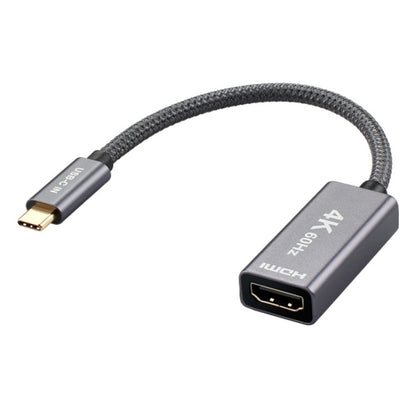 4K 60Hz USB-C / Type-C ชายกับสายอะแดปเตอร์ HDMI หญิง, Type-C Male to HDMI Female