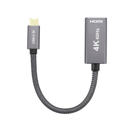4K 60Hz USB-C / Type-C ชายกับสายอะแดปเตอร์ HDMI หญิง, Type-C Male to HDMI Female