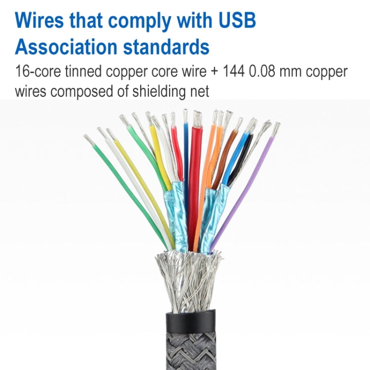 4K 60Hz USB-C / Type-C ชายกับสายอะแดปเตอร์ HDMI หญิง, Type-C Male to HDMI Female