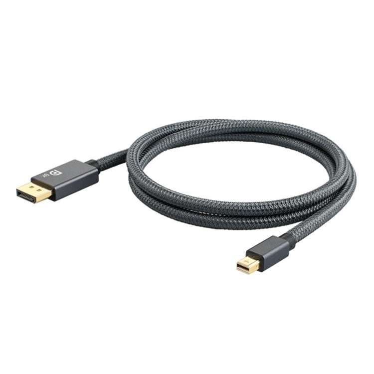 Mini160; DP ชายถึง 8K DisplayPort 1.4 ชาย HD สายอะแดปเตอร์ถัก, ความยาวสายเคเบิล: 2 ม.