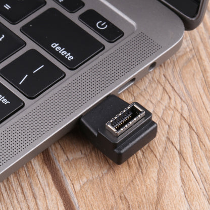 อะแดปเตอร์โฮสต์คอมพิวเตอร์ชาย Type-E ถึง USB 3.0, Type-E Female to USB 3.0 Male