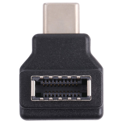 ข้อศอก 90 องศาหญิง Type-E เป็นอะแดปเตอร์โฮสต์คอมพิวเตอร์ชาย USB-C / Type-C, Type-E Female to Type-C Male