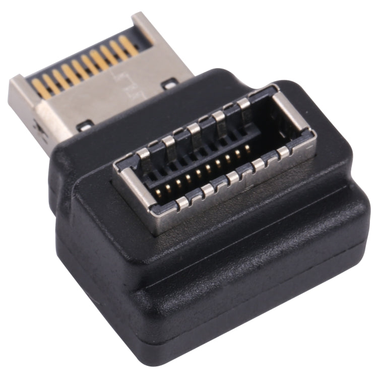 อะแดปเตอร์โฮสต์คอมพิวเตอร์ข้อศอก 90 องศา Type-E หญิงถึงชาย, Type-E Female to Male