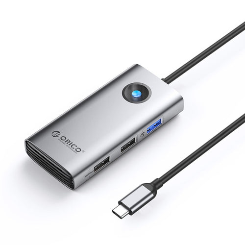 ORICO PW11-5P Type-C / USB-C 5-in-1 5Gbps สถานีเชื่อมต่อมัลติฟังก์ชั่น, PW11-5P
