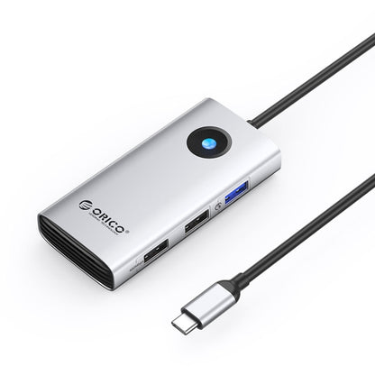 ORICO PW11-5P Type-C / USB-C 5-in-1 5Gbps สถานีเชื่อมต่อมัลติฟังก์ชั่น, PW11-5P