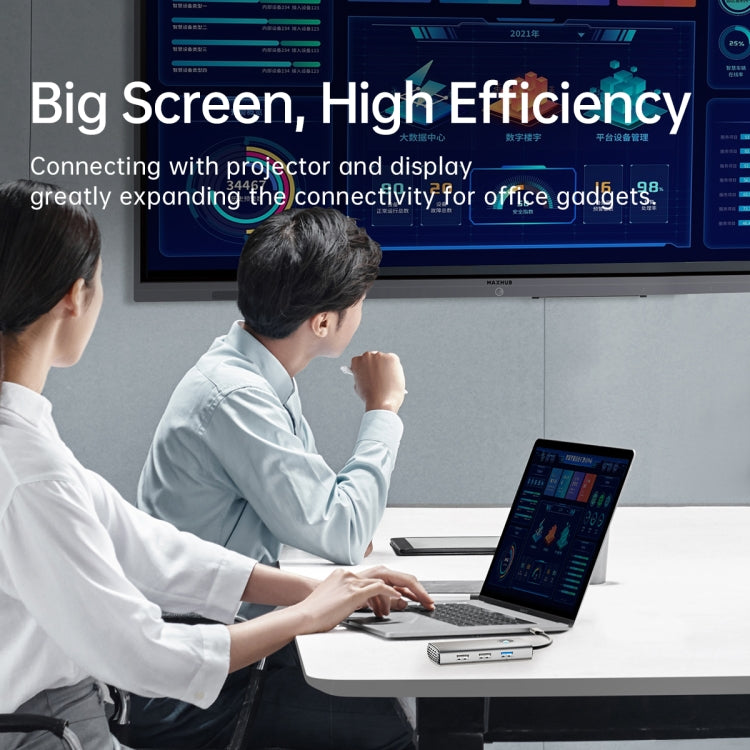 ORICO PW11-5P Type-C / USB-C 5-in-1 5Gbps สถานีเชื่อมต่อมัลติฟังก์ชั่น, PW11-5P