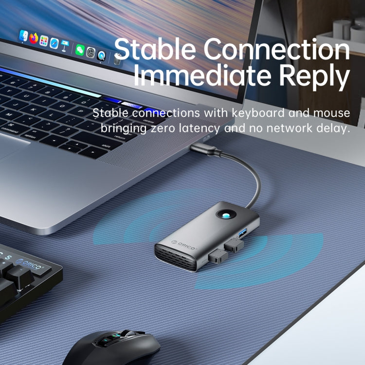 ORICO PW11-5P Type-C / USB-C 5-in-1 5Gbps สถานีเชื่อมต่อมัลติฟังก์ชั่น, PW11-5P