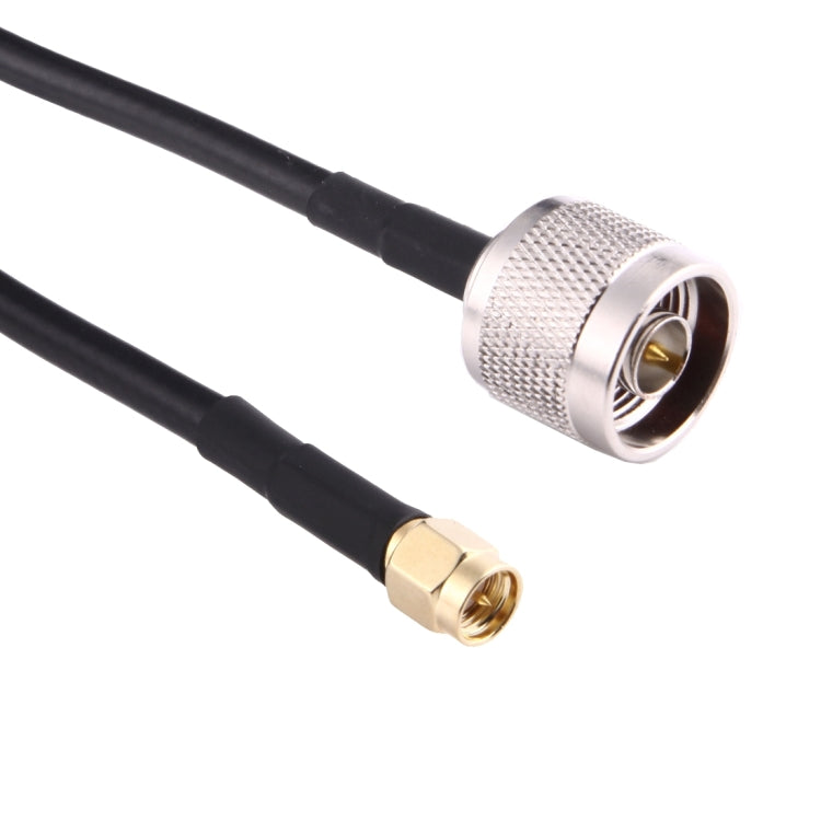 15m SMA ชายไป N ชาย Antenna Pigtail Cable Extension Coax สายจัมเปอร์ RF, 15m SMA Male to N Male
