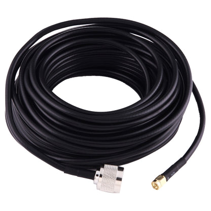 15m SMA ชายไป N ชาย Antenna Pigtail Cable Extension Coax สายจัมเปอร์ RF, 15m SMA Male to N Male