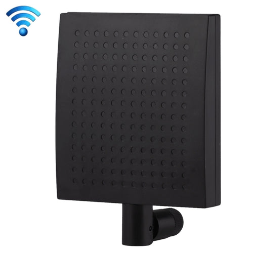 12dBi SMA ชาย เชื่อมต่อ 5.8GHz แผงเสาอากาศ WiFi, 5.8GHz Black