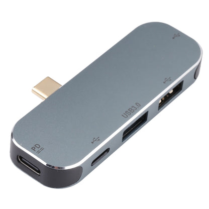 5 ใน 1 USB-C / Type-C ชายกับอะแดปเตอร์ USB-C / Type-C + USB คู่ + USB 3.0 แบบคู่, Dual USB-C / Type-C + Dual USB