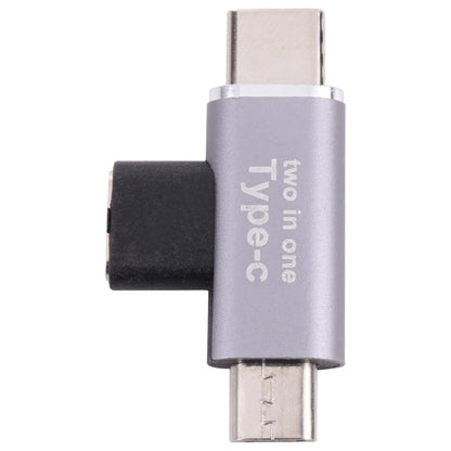USB-C / Type-C ตัวเมียเป็น USB-C / Type-C ตัวผู้ + ตัวแปลง Micro USB ตัวผู้, Type-C Female to Type-C + Micro USB Male